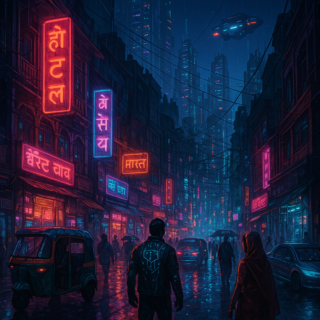 🌆 How to Create Cyberpunk Indian Cities of Your Own Using ChatGPT Only